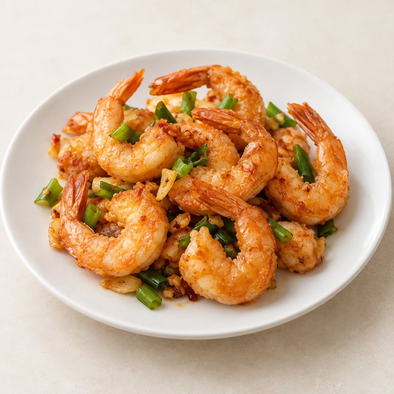 [43] Langostinos fritos