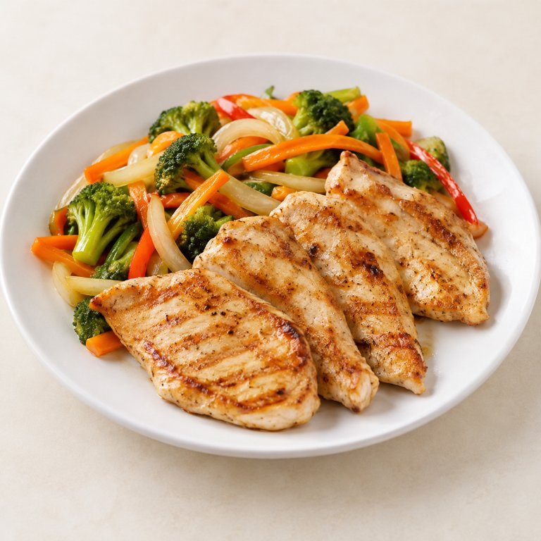 [P2] Filete de pollo a la plancha